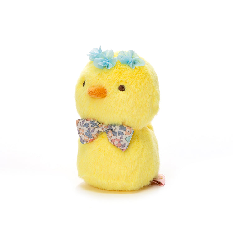 ぬいぐるみ(うさまるmade with Liberty Fabric) ひよこ