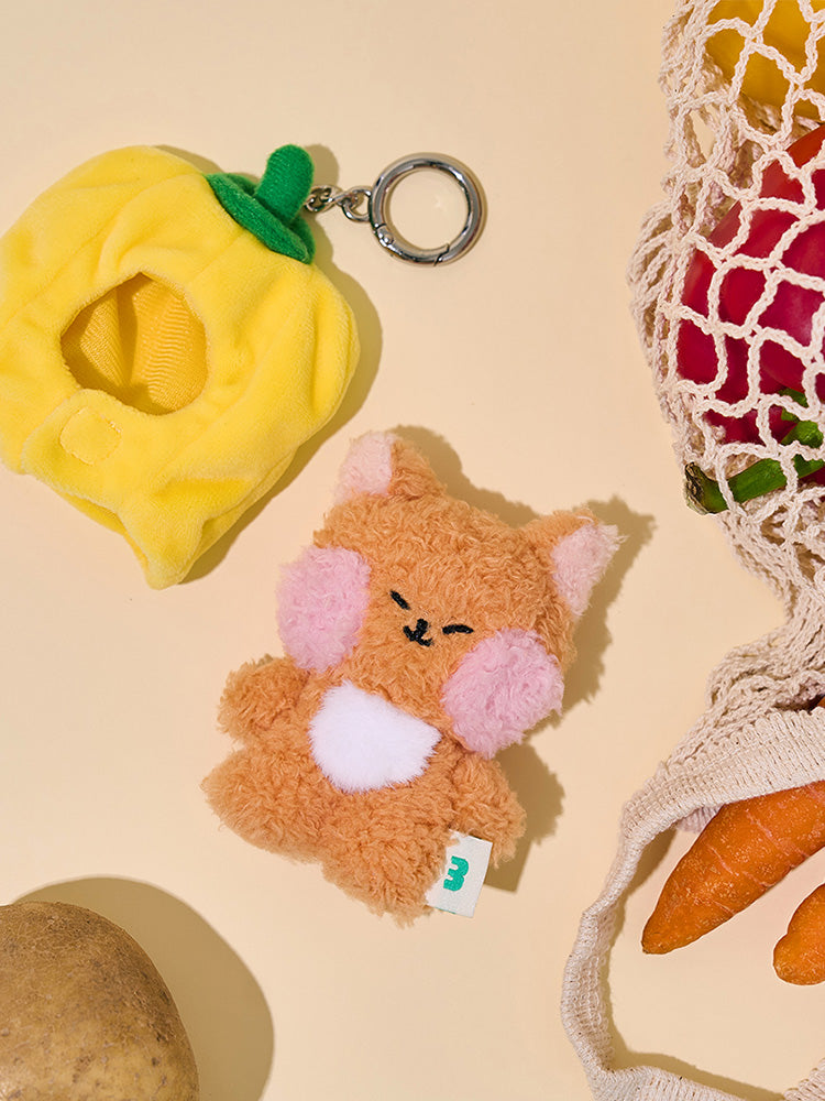 mini minini ぬいぐるみキーリング(FARM) チチニ