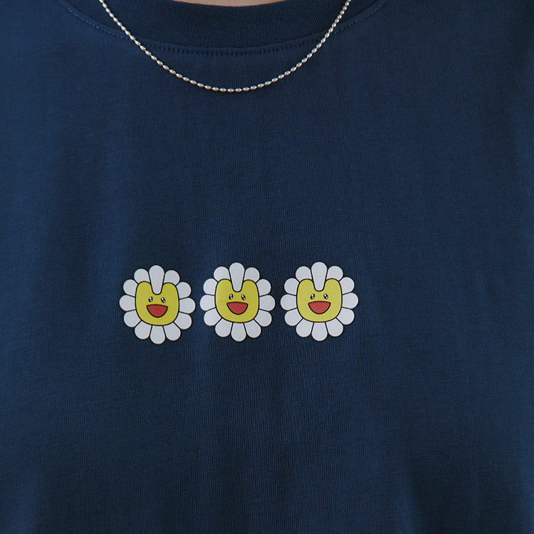 NewJeans x MURAKAMI Tシャツ(NAVY)