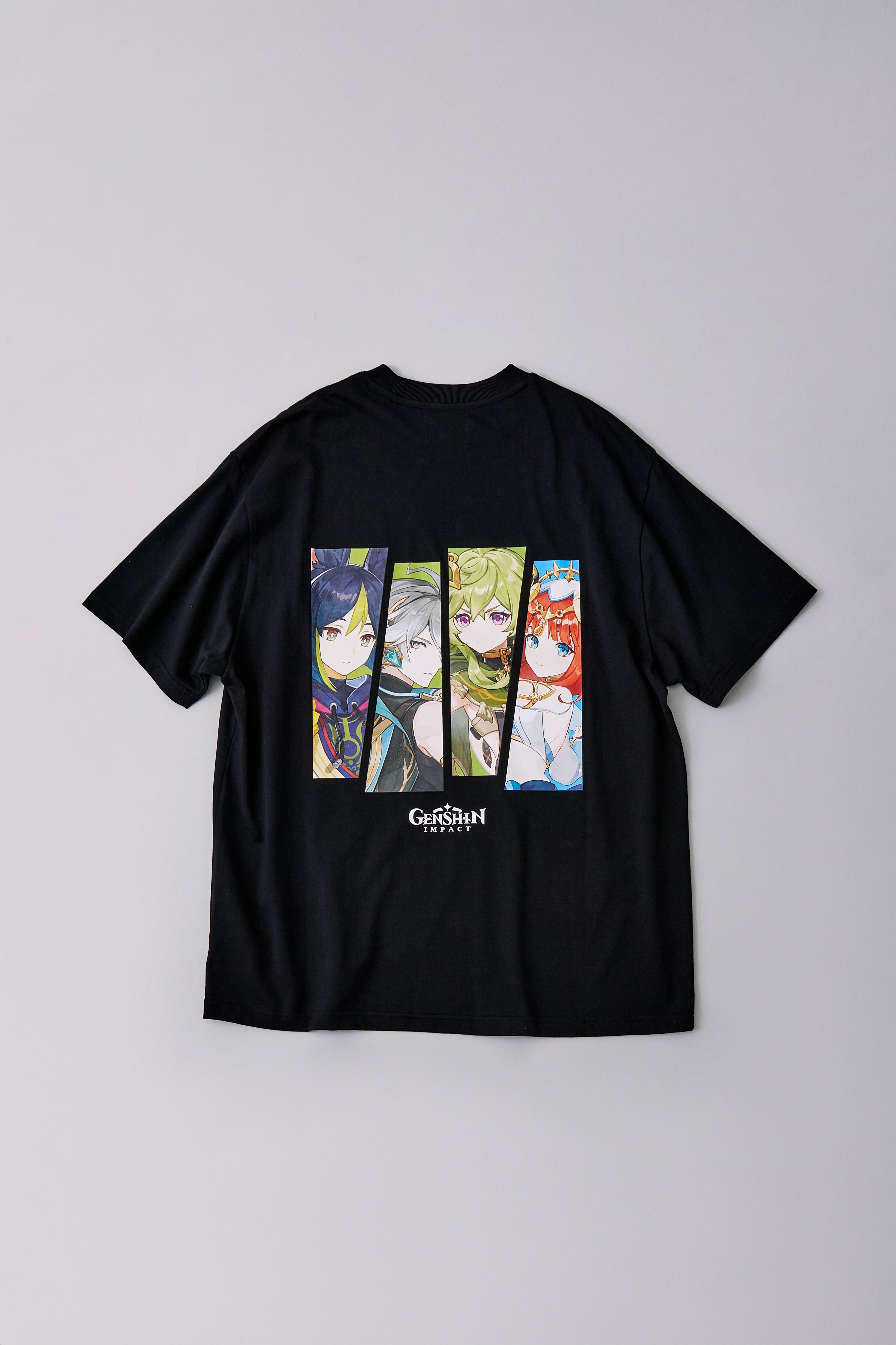 原神×LINE FRIENDS スメール 4キャラ Tシャツ