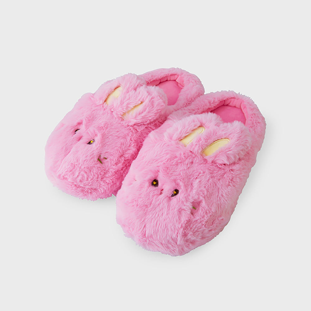bunini ぬいぐるみスリッパ (PINK)