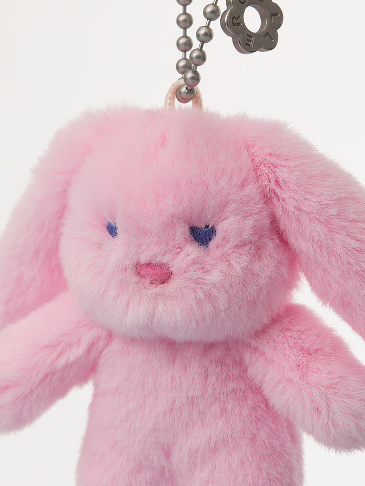 COLLER ミニふわふわぬいぐるみキーリング BUNNY