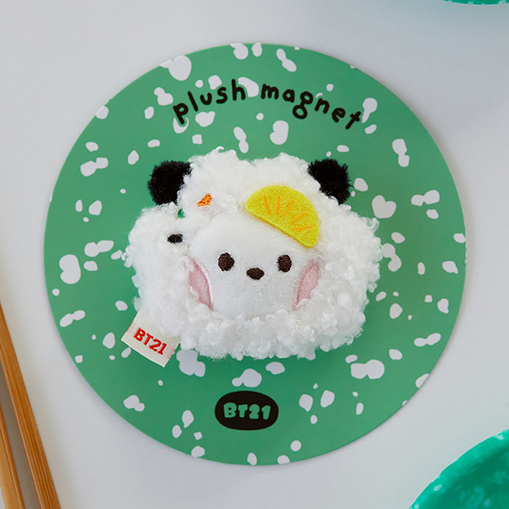 BT21 minini ぬいぐるみマグネット(韓国屋台グルメ) RJ