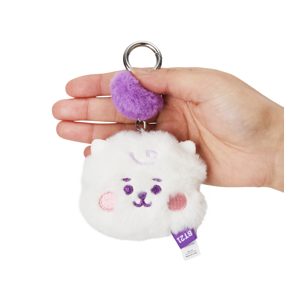 ベビー フラットファーバッグチャーム RJ