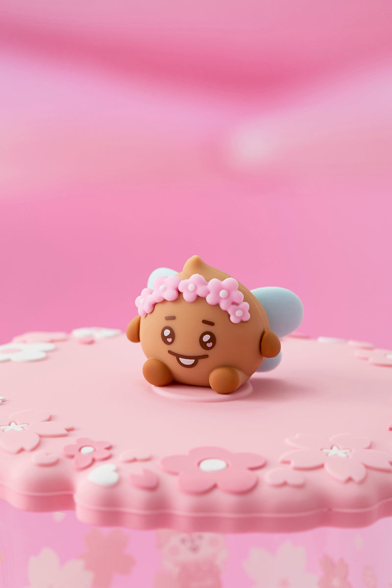 ベビー ガラスコップ＆カバー(SPRING FAIRY) SHOOKY