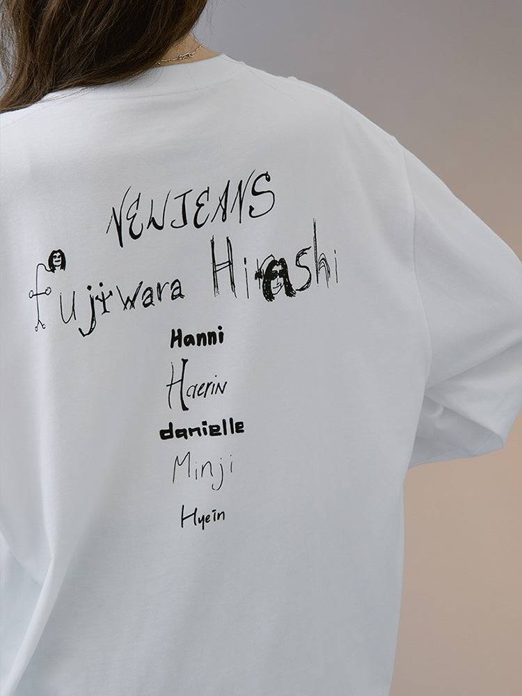 NewJeans X Hiroshi Fujiwara COLLER 長袖Tシャツ ver.3