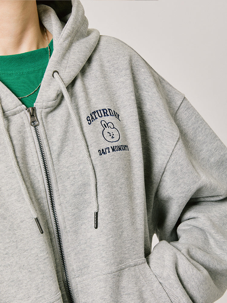 ベーシック ジップパーカー COOKY