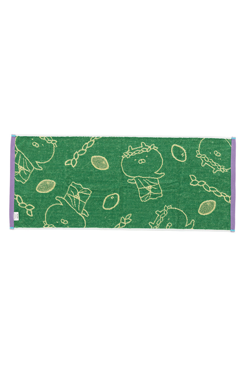 金の芋銀の芋 フェイスタオル(むかしばなし) うさまる