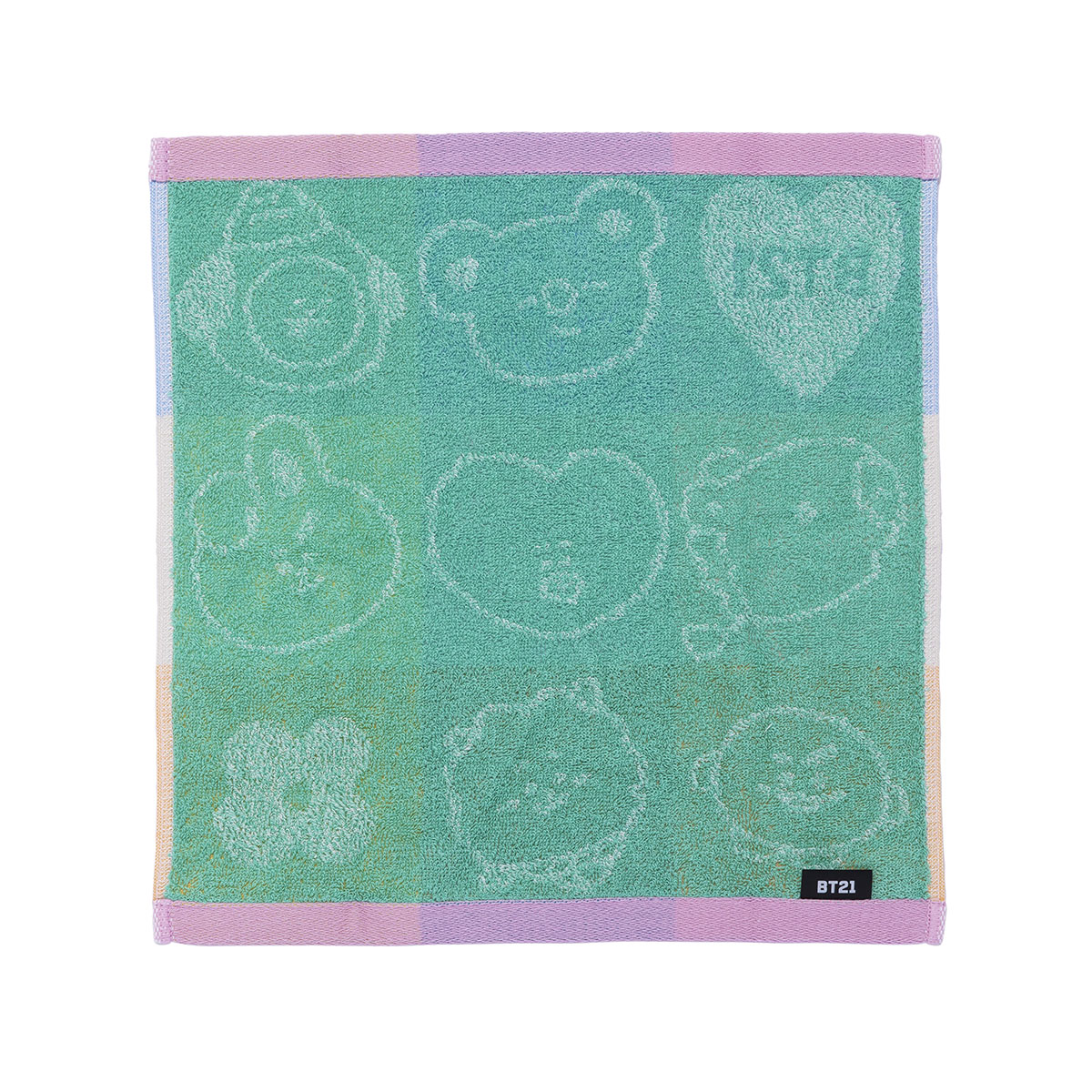 ハンドタオル(グリーンプラネット) BT21