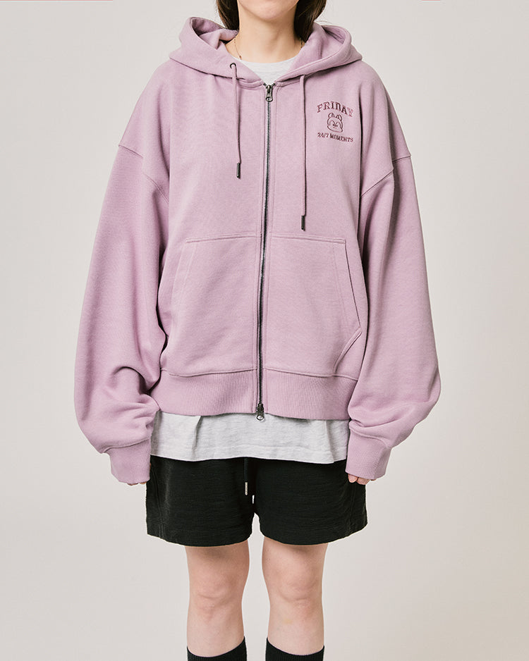 ベーシック ジップパーカー MANG