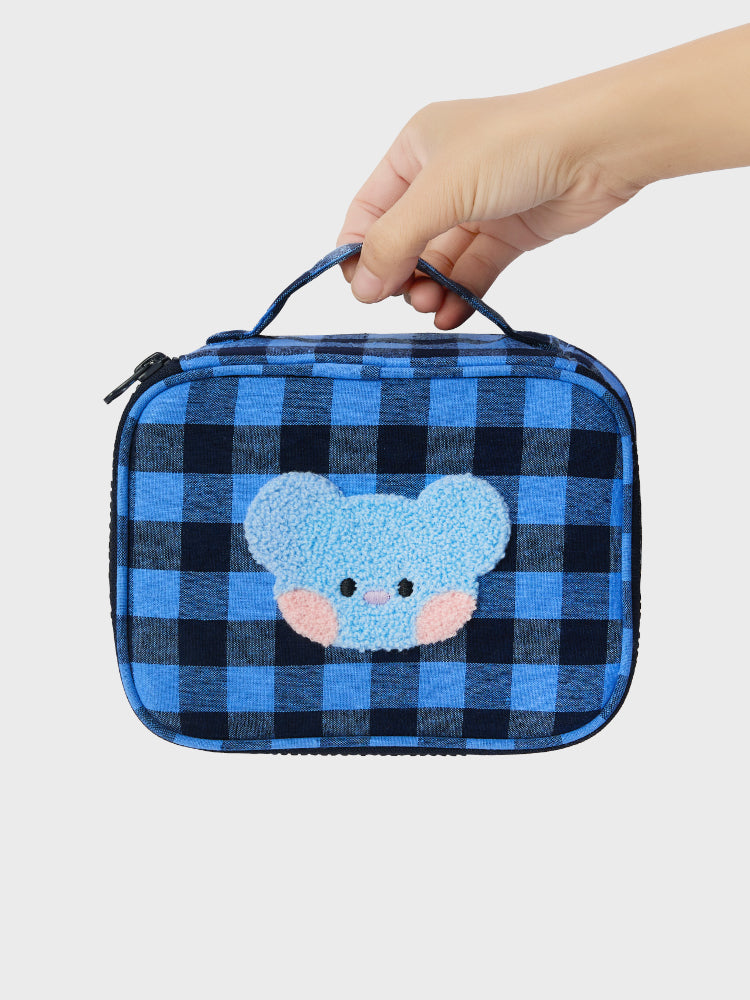 minini ベーシック チェックポーチ KOYA