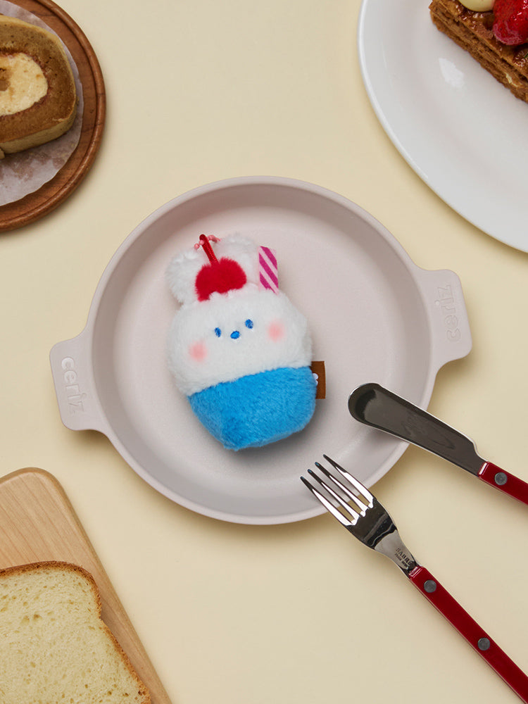 minini ぬいぐるみキーリング クリームソーダ(DESSERT CAFE) コニニ