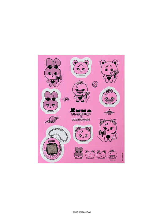 《期間限定販売》【BLACKPINK X TAMAGOTCHI】BLACKPINK PINK GALAXY STICKER