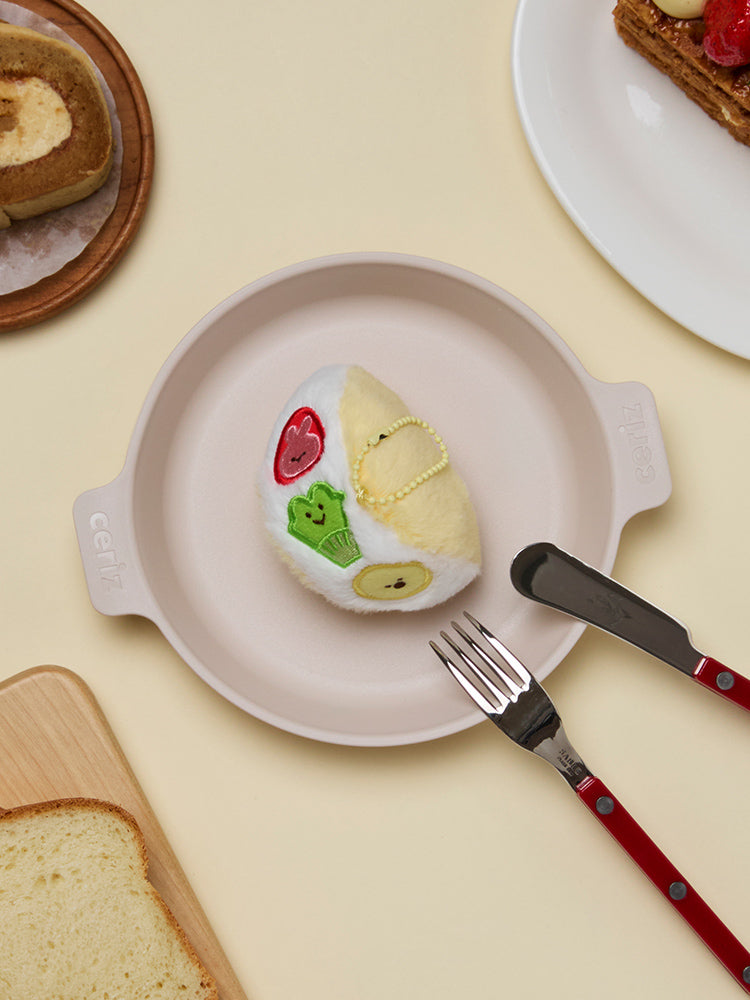 minini ぬいぐるみキーリング フルーツサンド(DESSERT CAFE)