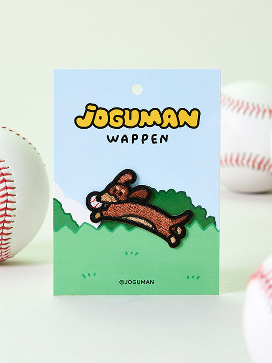 刺繍ワッペン ジャンプ(BASEBALL) ウディ