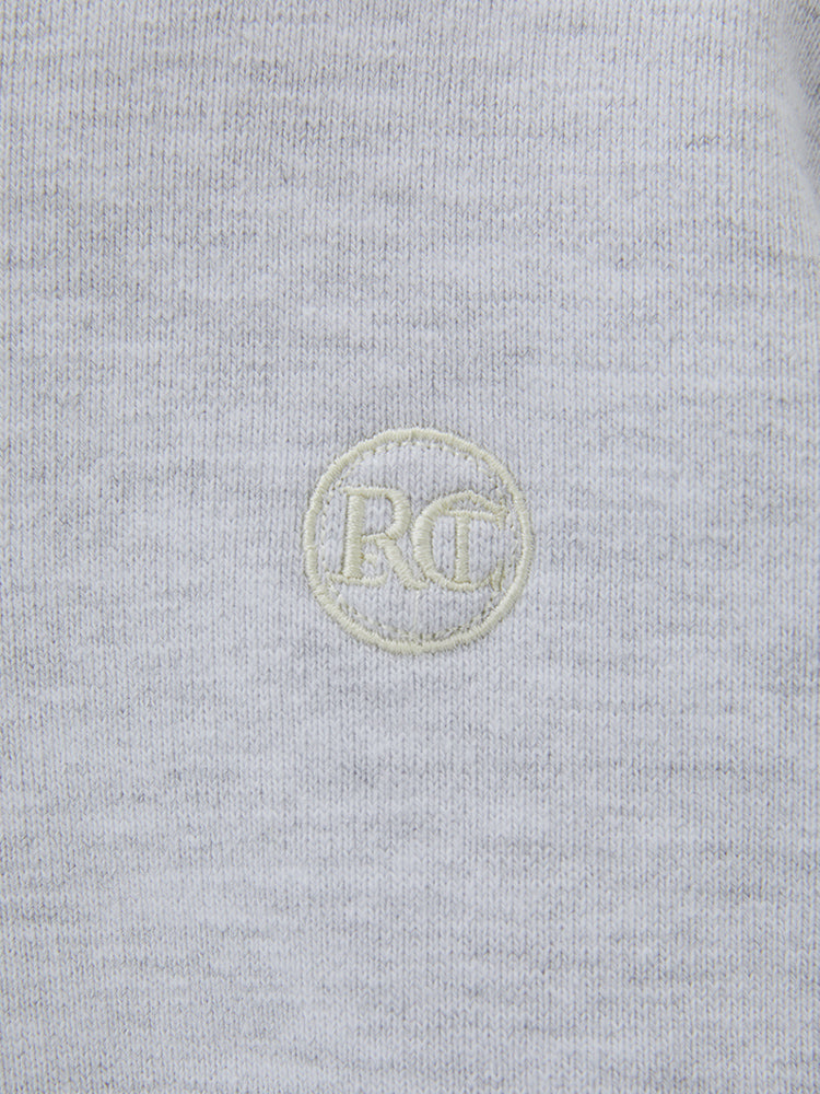 RECTO X BROWN LLEGE ロゴスウェットシャツ メランジグレー