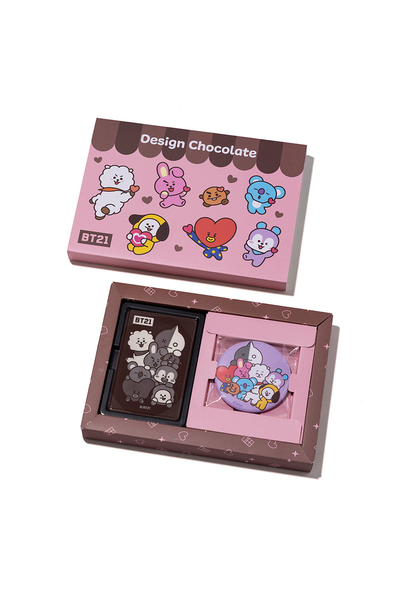 ランダム缶バッジ付きチョコレート BT21 – LINE FRIENDS SQUARE JAPAN