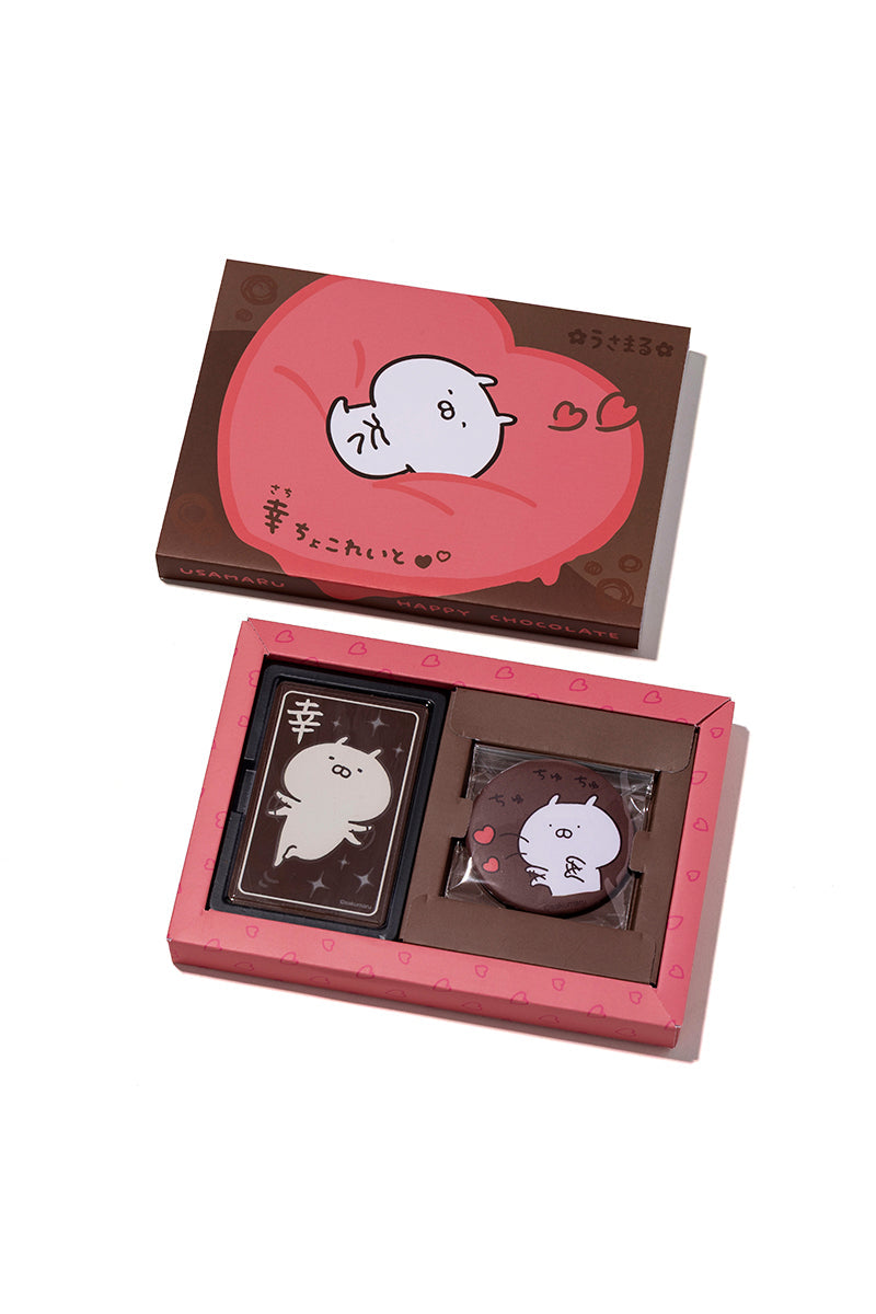 ランダム缶バッジ付き幸ちょこれーと うさまる – LINE FRIENDS SQUARE