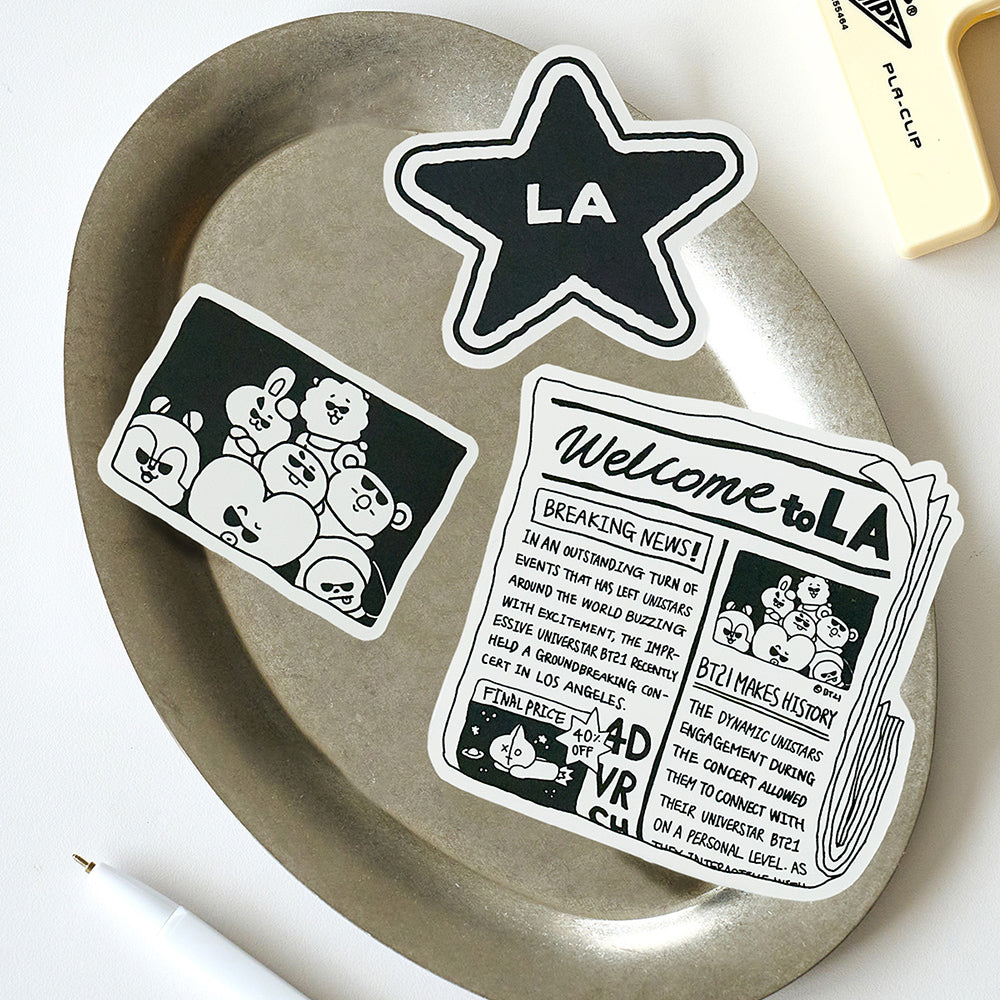LA ステッカー(CITY-EDITION) BT21
