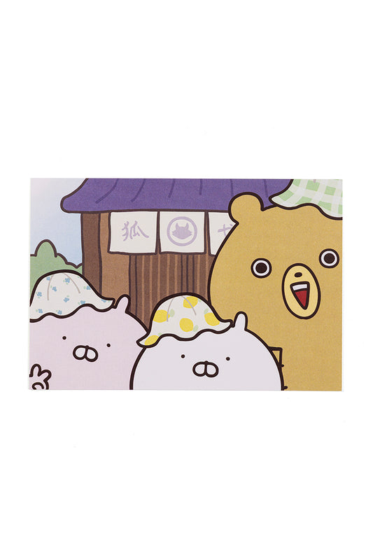 ポストカード 記念写真(うさまるトラベル) うさまる