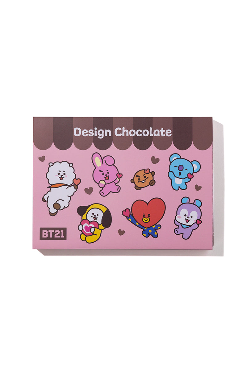 ランダム缶バッジ付きチョコレート BT21