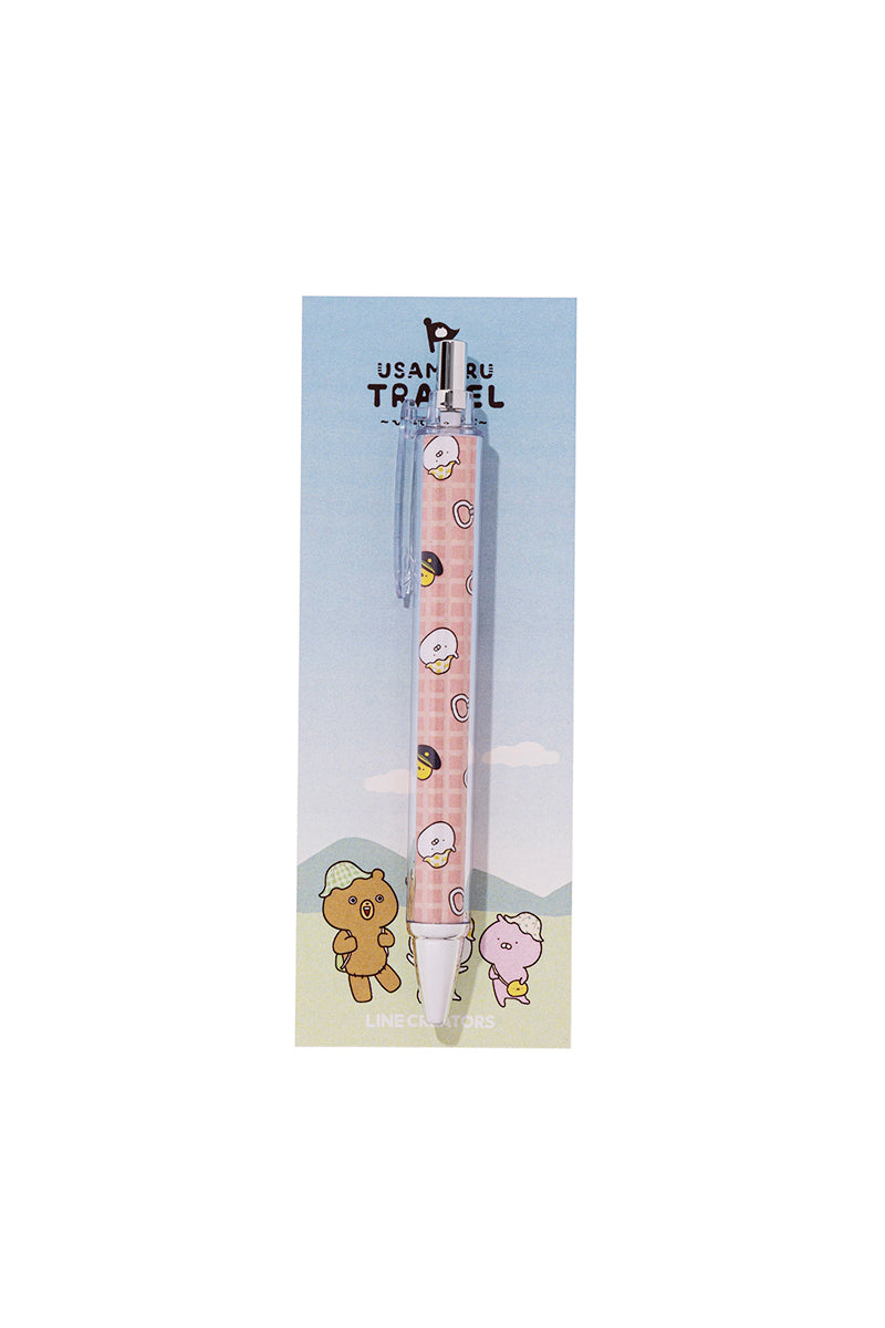 紙巻ボールペン ぴよでん(うさまるトラベル) うさまる