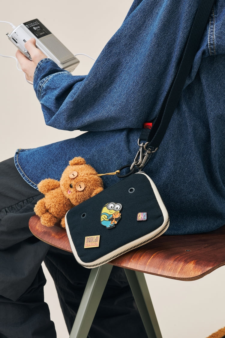 COLLER x UNIVERSAL ぬいぐるみキーリング ミニオンズ(ティム)