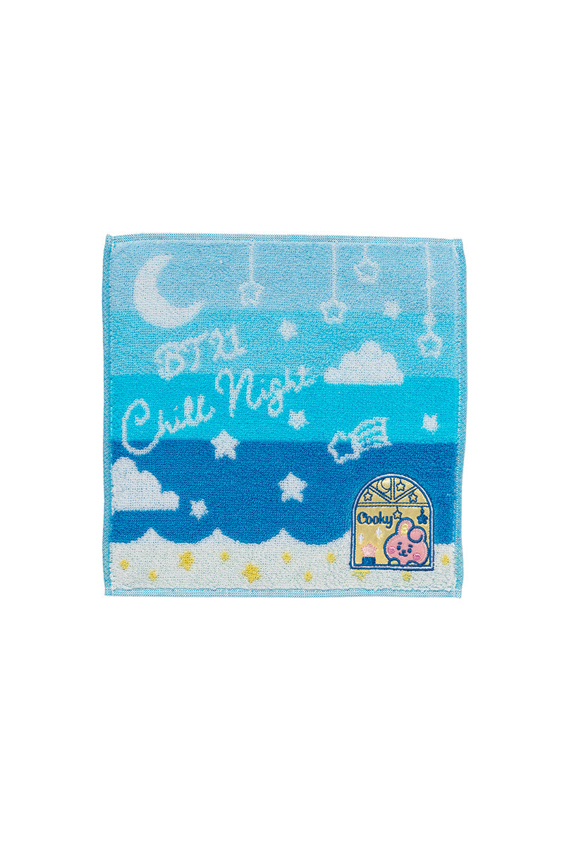 ベビー ミニタオル 星空ベロア刺繍 COOKY