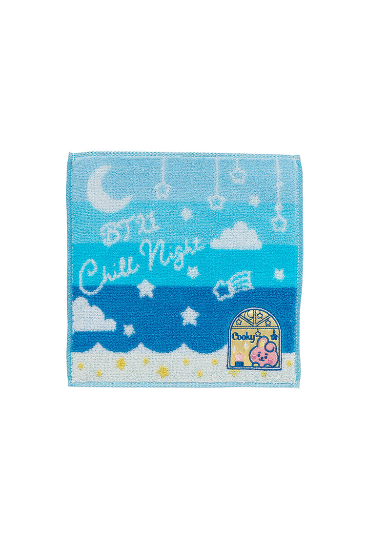 ベビー ミニタオル 星空ベロア刺繍 COOKY