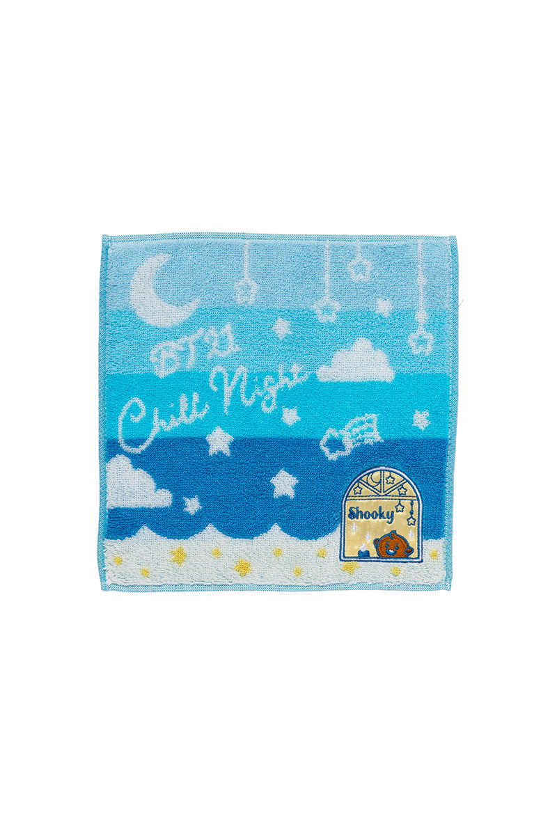 ベビー ミニタオル 星空ベロア刺繍 SHOOKY