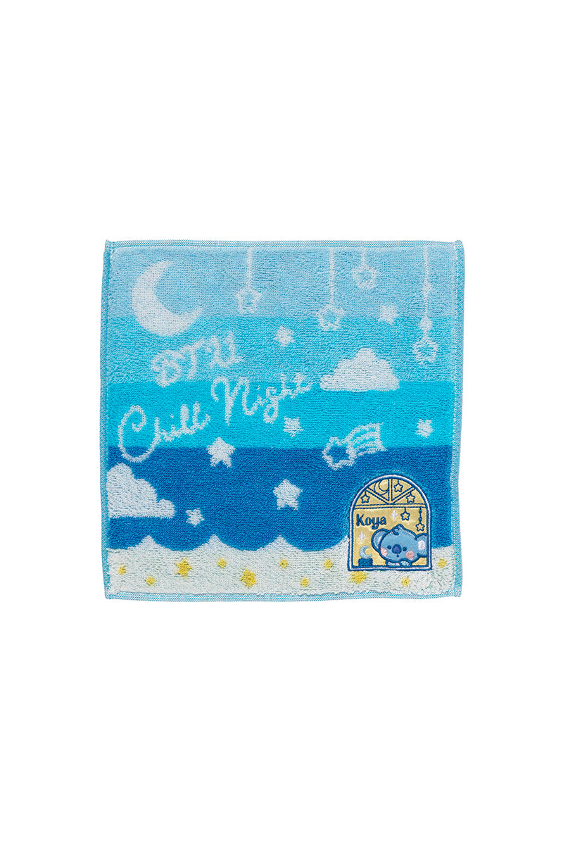 ベビー ミニタオル 星空ベロア刺繍 KOYA