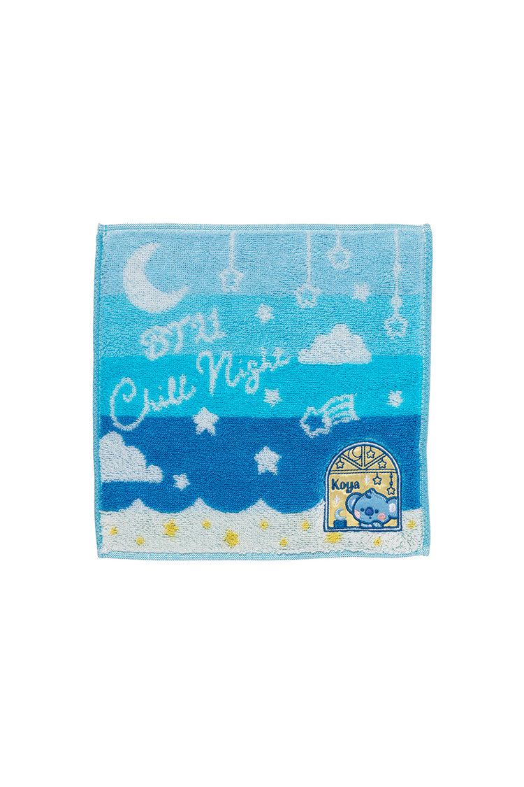 ベビー ミニタオル 星空ベロア刺繍 KOYA