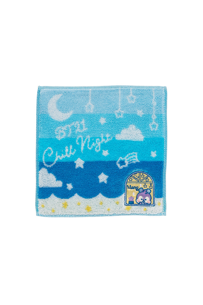 ベビー ミニタオル 星空ベロア刺繍 MANG