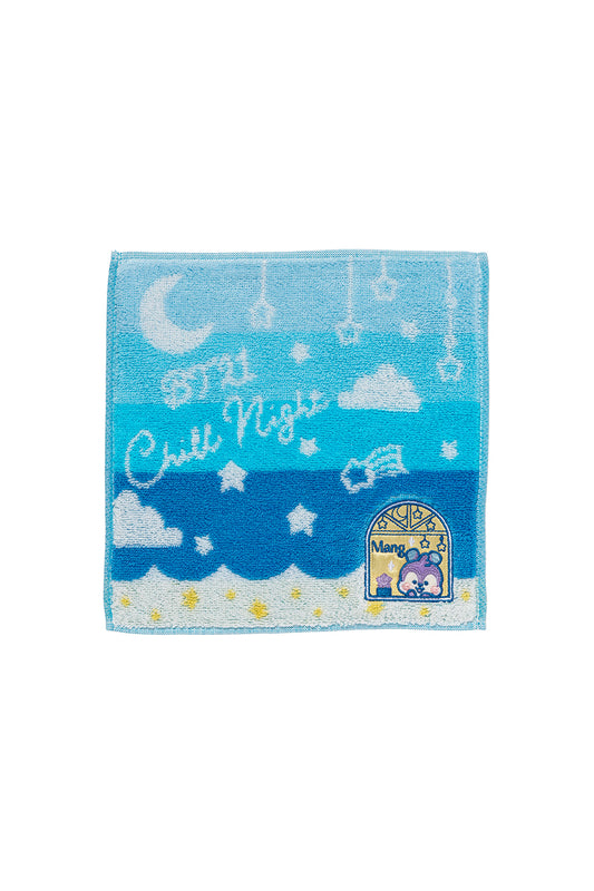 ベビー ミニタオル 星空ベロア刺繍 MANG