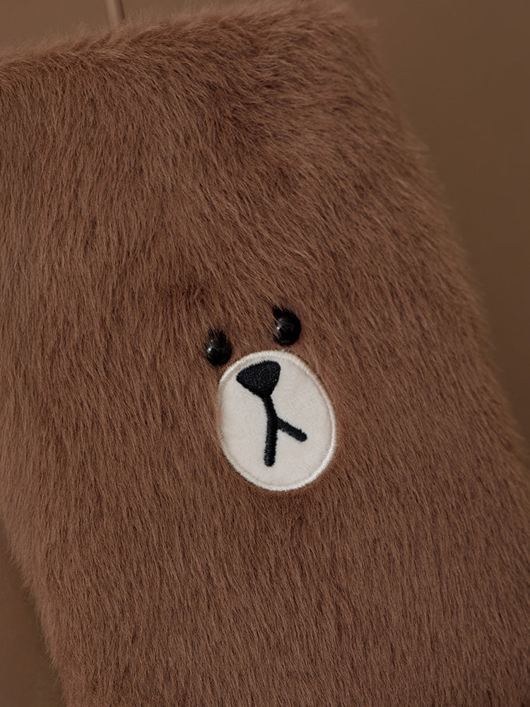 ミニクロスバッグ(HUG BROWN) ブラウン