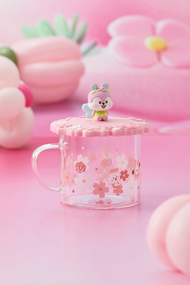 ベビー ガラスコップ＆カバー(SPRING FAIRY) MANG