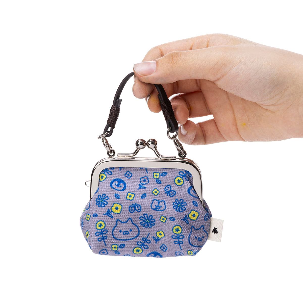 AYANOKOJI 手提げがま口財布 小サイズ ねこぺん日和