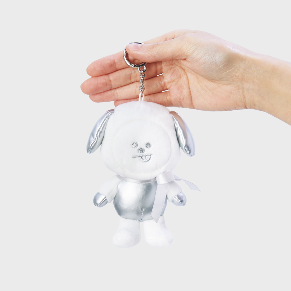 シルバー ぬいぐるみキーリング(Shining) CHIMMY