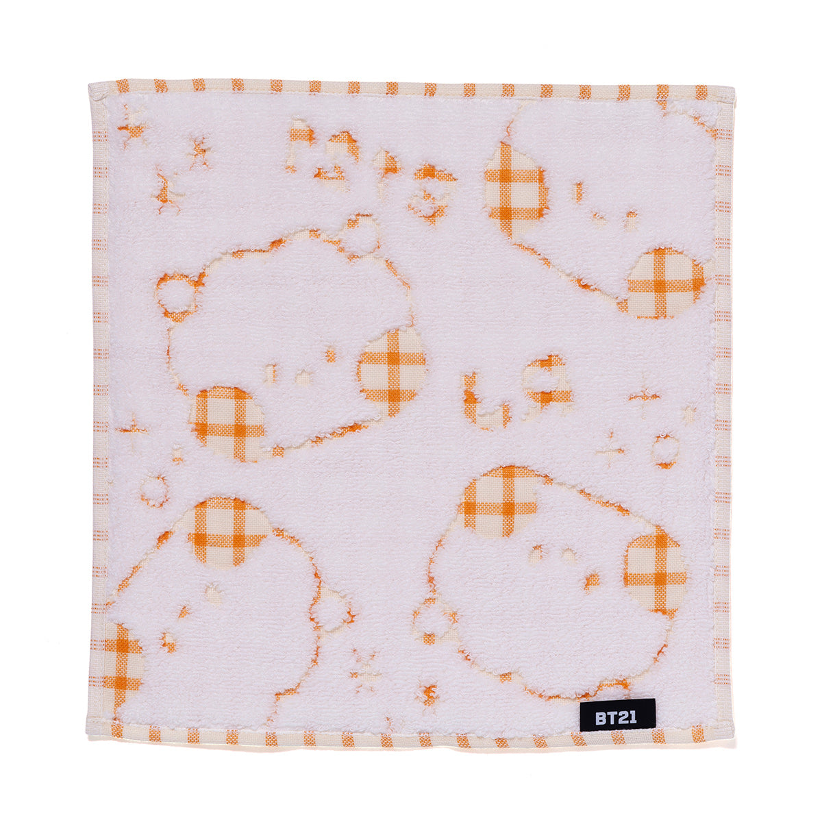 BT21 minini ミニタオル(チェック) RJ