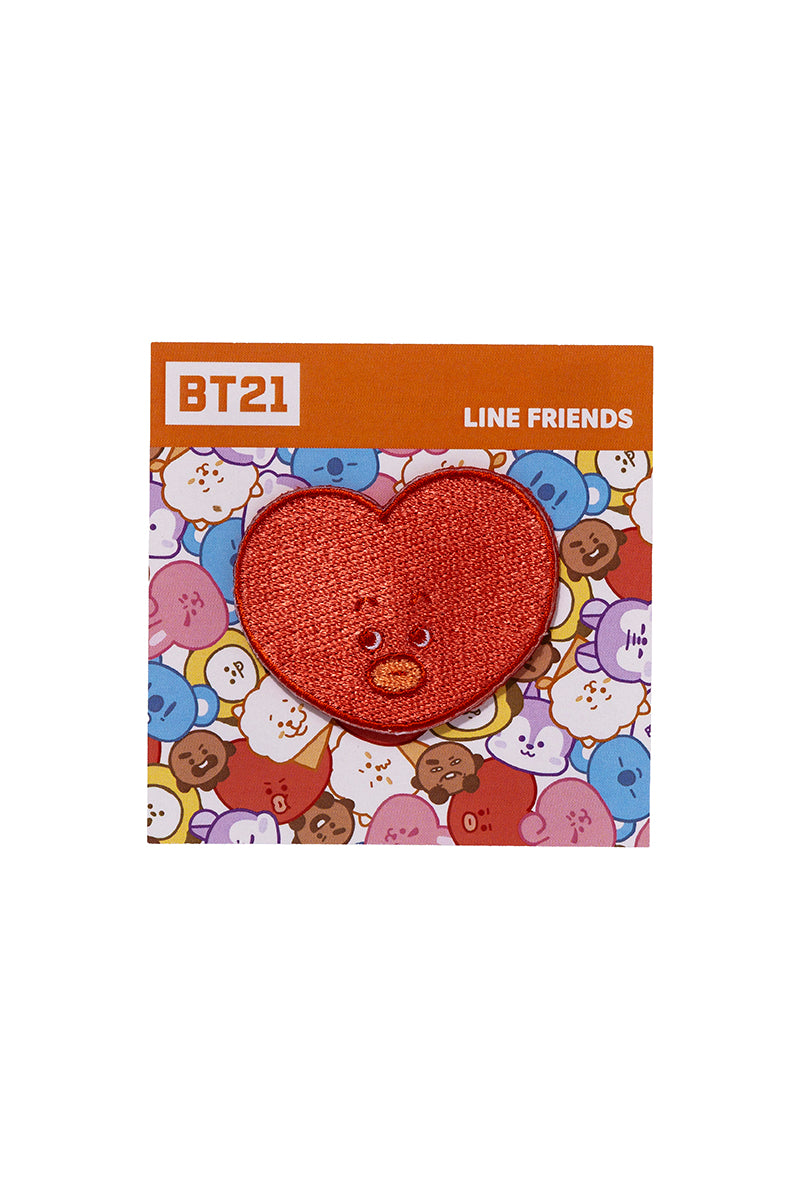 刺繍バッジ(ゆるフェイス) TATA