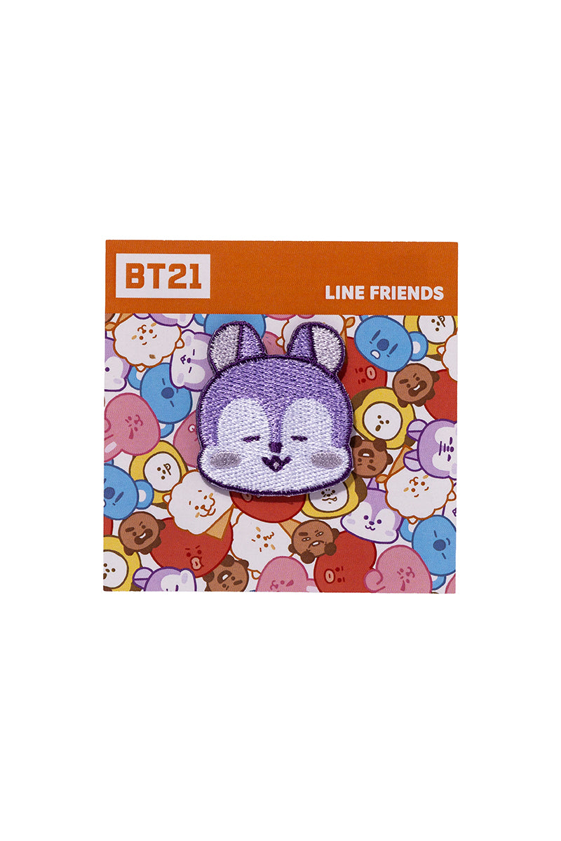 刺繍バッジ(ゆるフェイス) MANG