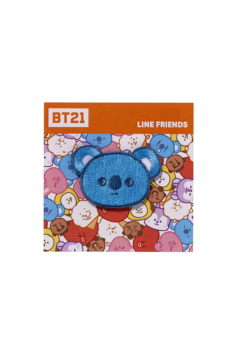 刺繍バッジ(ゆるフェイス) KOYA