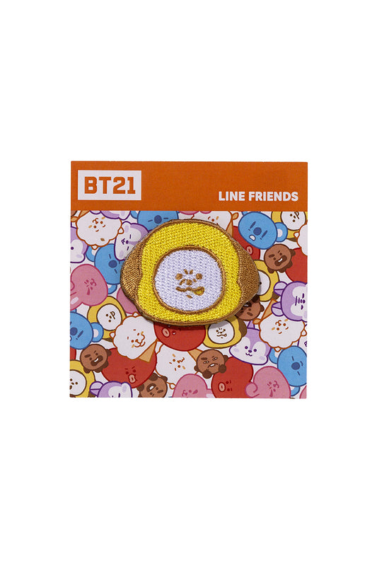刺繍バッジ(ゆるフェイス) CHIMMY