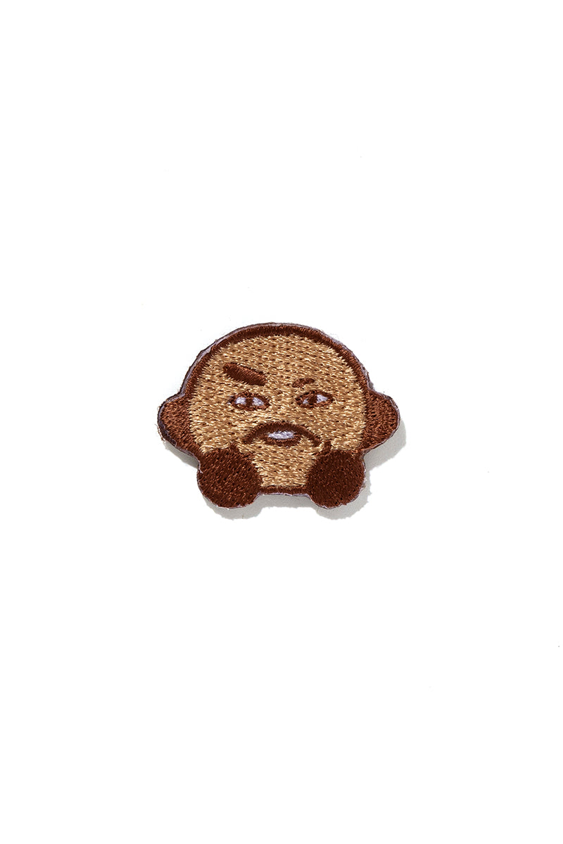 刺繍バッジ(ゆるフェイス) SHOOKY