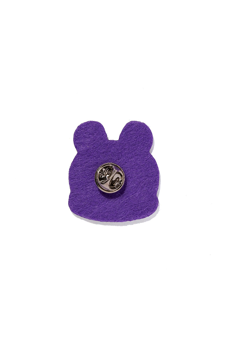 刺繍バッジ(ゆるフェイス) MANG