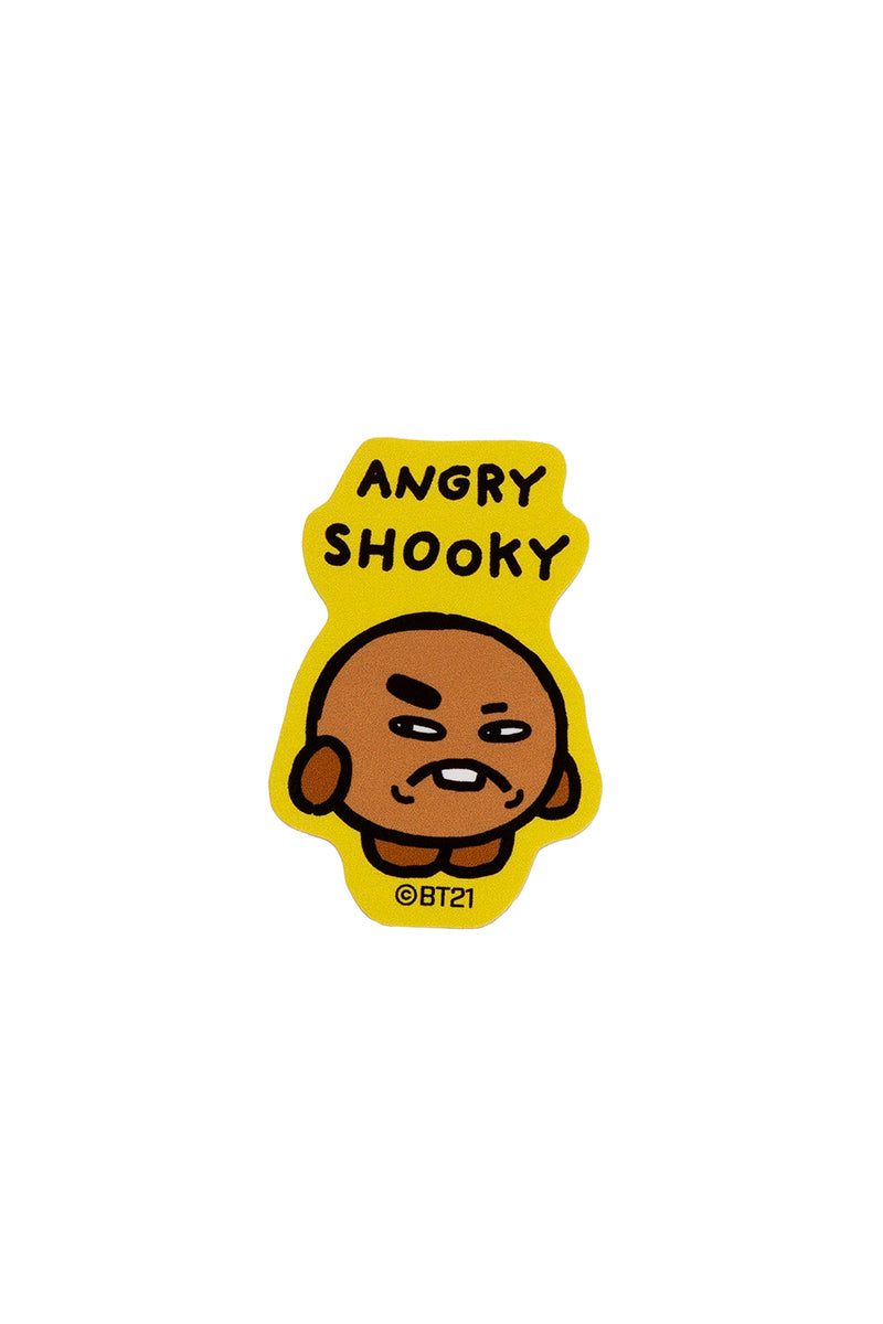 ダイカットステッカーセット(ゆるフェイス) BT21 – LINE FRIENDS