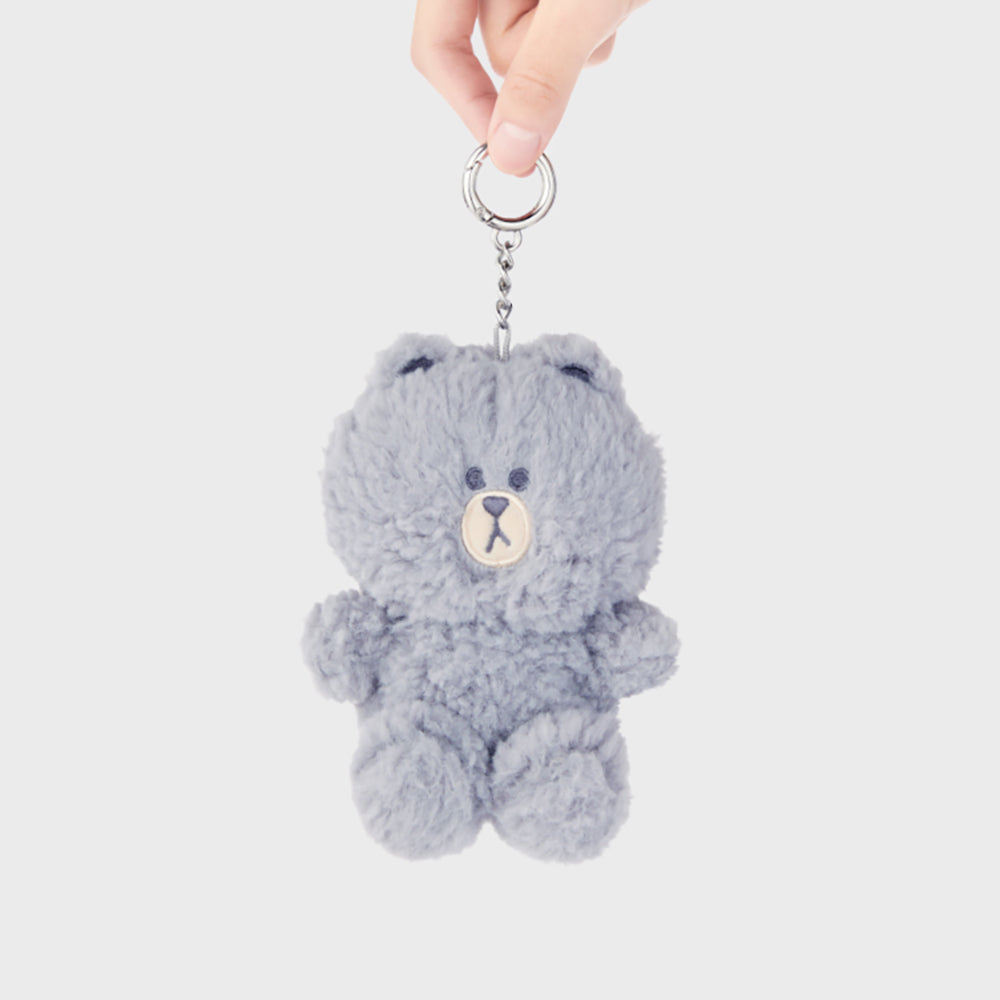 バッグチャームぬいぐるみ(GRAY) ブラウン