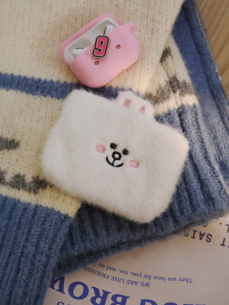 ぬいぐるみカードケース(HUG BROWN) コニー