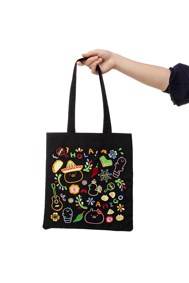 刺繍トートバッグ(メキシカン) うさまる