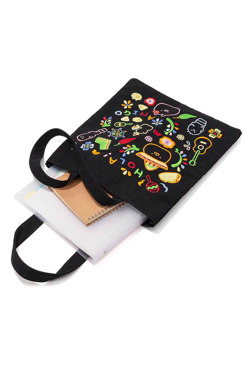 刺繍トートバッグ(メキシカン) うさまる